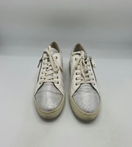 Adidasi barbati Taifun  41 imitatie de piele , alb gri - imagine 2