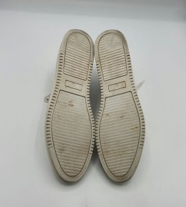 Adidasi barbati Taifun  41 imitatie de piele , alb gri - imagine 4