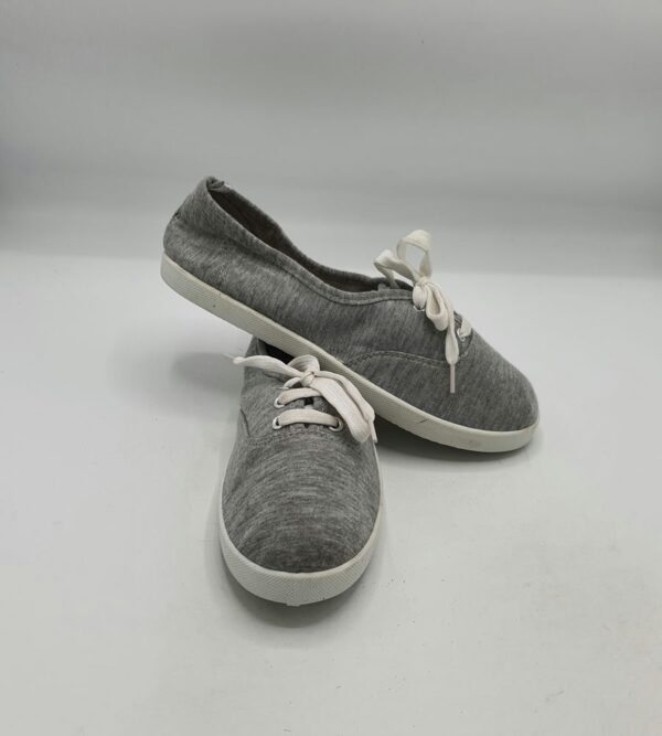 Espadrile dama Atmosphere 39 material textil , gri - imagine 1