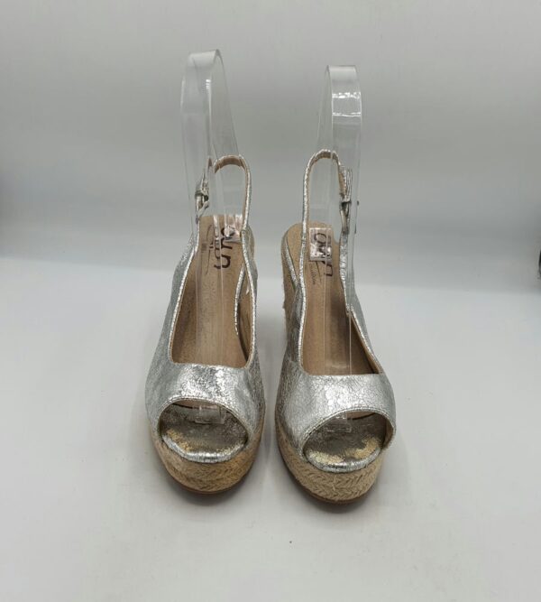 Sandale dama Own 41 imitatie de piele , gri - imagine 2