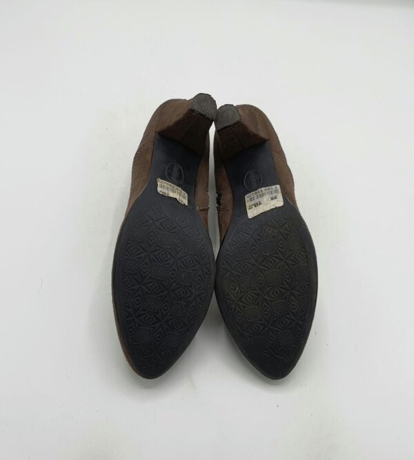 Botine dama Graceland 38 material textil , maro - imagine 4