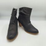Cizme dama ModeQueen 39 imitatie de piele , negru