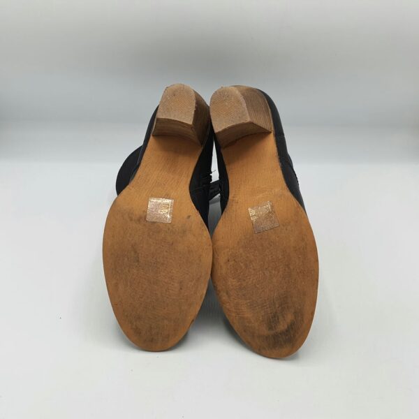 Cizme dama ModeQueen 39 imitatie de piele , negru - imagine 4