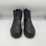 Ghete barbati Pier One 43 imitatie de piele ,  material textil , negru - imagine 2