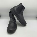 Ghete barbati Pier One 43 imitatie de piele ,  material textil , negru