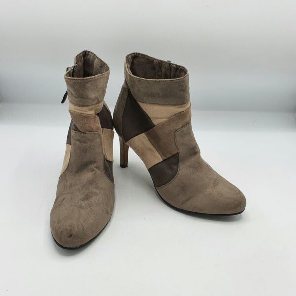 Botine dama S' Oliver 38 material textil , maro - imagine 1