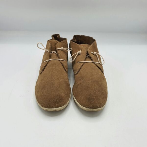 Botine  dama  5th Avenue 40 piele intoarsa , maro - imagine 2