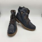 Ghete  dama Footflex 40 imitatie de piele , bleumarin maro