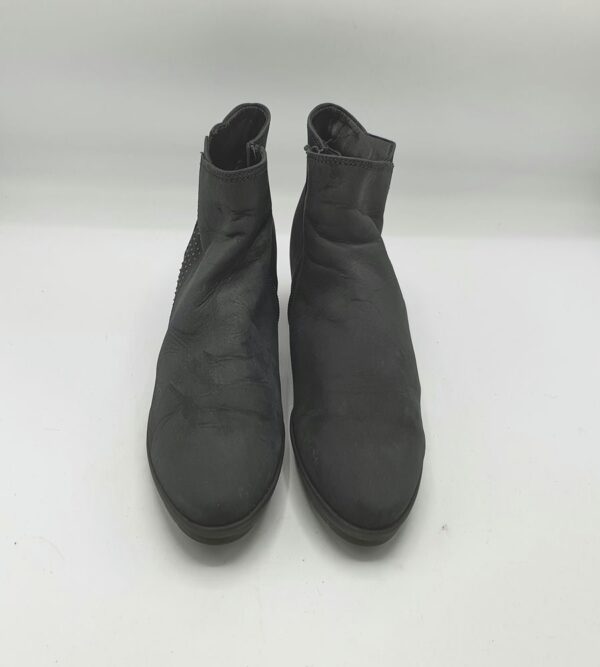 Botine  dama Gabor 38,5 piele , negru - imagine 2