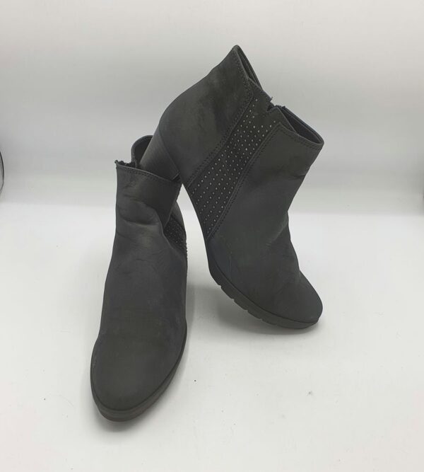 Botine  dama Gabor 38,5 piele , negru - imagine 1