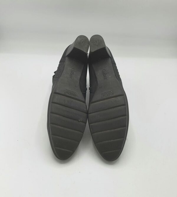 Botine  dama Gabor 38,5 piele , negru - imagine 4