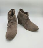 Botine  dama Tamaris 41 piele intoarsa , maro