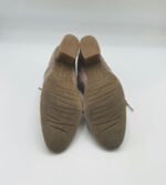 Botine  dama Tamaris 41 piele intoarsa , maro - imagine 4
