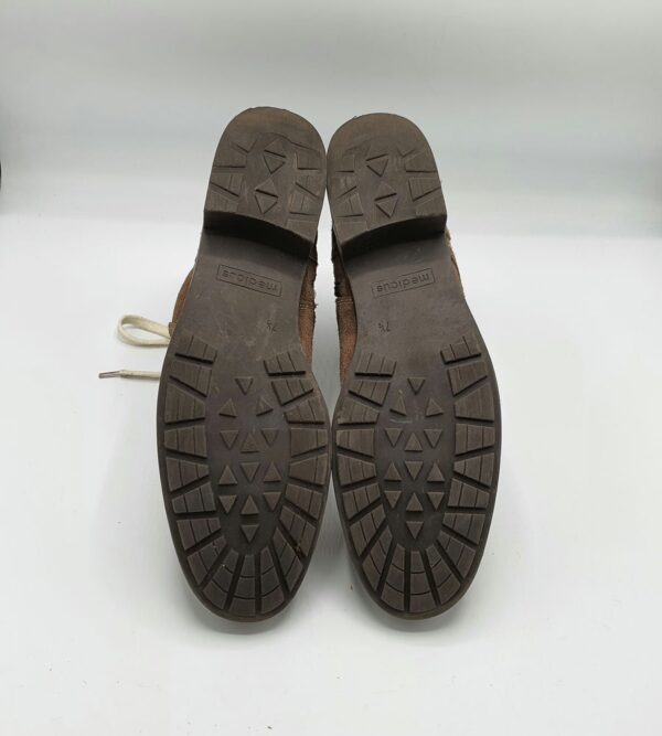Botine  dama Medicus 41.5 piele intoarsa , maro - imagine 4