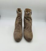 Botine dama  39 piele , maro - imagine 2
