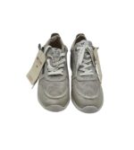 Adidasi dama Mustang 36, imitatie de piele, material textil, gri - imagine 2