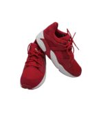 Adidasi dama Puma 35, material textil, piele intoarsa, rosu