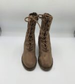 Botine dama 38 material textil , maro - imagine 2