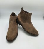 Botine  dama Evan C. 41 material textil ,maro