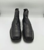 Ghete barbati   Burton 46 imitatie de piele, material textil , negru - imagine 2