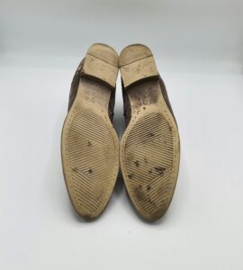 Botine dama Gabor 42 piele, piele intoarsa , maro - imagine 4