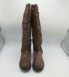 Cizme dama Never 2 Hot 38 material textil , maro - imagine 2