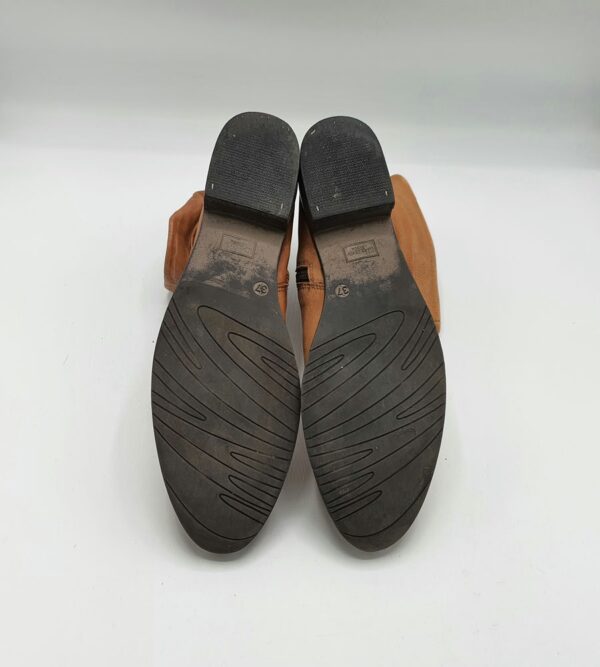 Botine  dama Dune 37 piele , maro - imagine 4