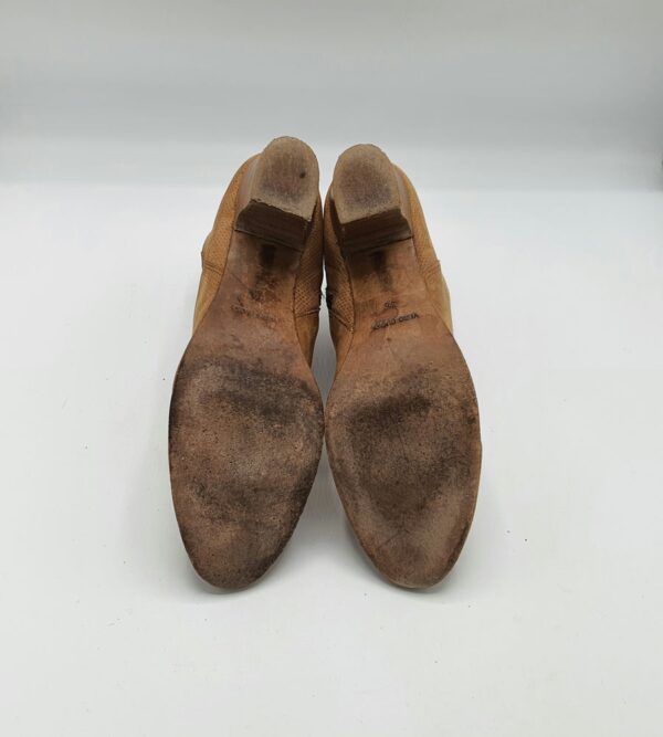 Botine dama Puritano 36 piele , maro - imagine 4