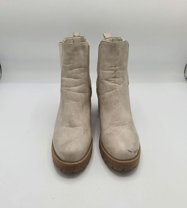Botine dama  Kayla 40 imitatie de piele , gri - imagine 2