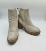 Botine dama  Kayla 40 imitatie de piele , gri