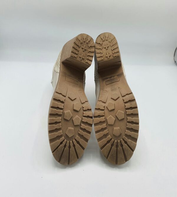 Botine dama  Kayla 40 imitatie de piele , gri - imagine 4
