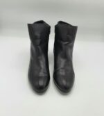 Botine dama F&F 37 imitatie de piele , negru - imagine 2
