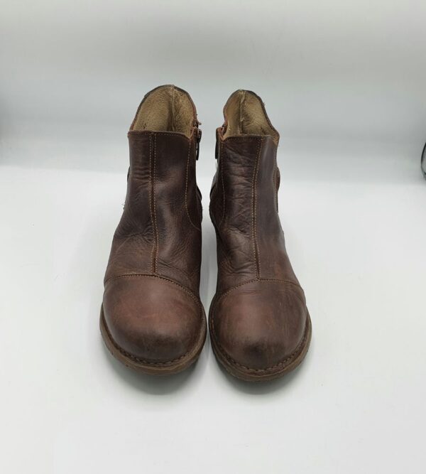 Botine  dama El naturalista 41 piele , maro - imagine 2