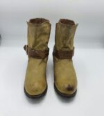 Botine dama Mode Queen 40 imitatie de piele , maro - imagine 2