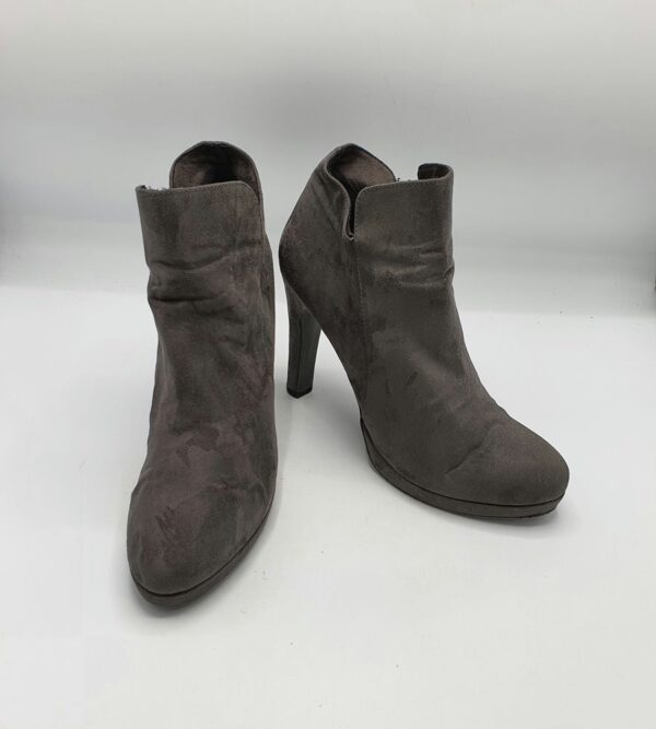 Botine  dama Tamaris 40 material textil , gri - imagine 1