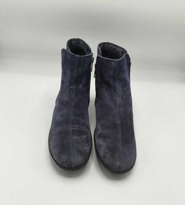 Botine dama Hotter 39 piele intoarsa , bleumarin - imagine 2
