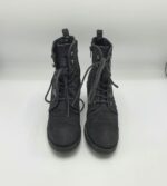 Botine dama The Shoes 38 imitatie de piele , negru - imagine 2
