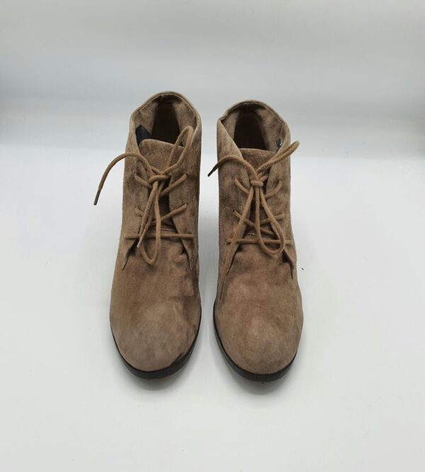 Botine dama  Tamaris 37 material textil , maro - imagine 2