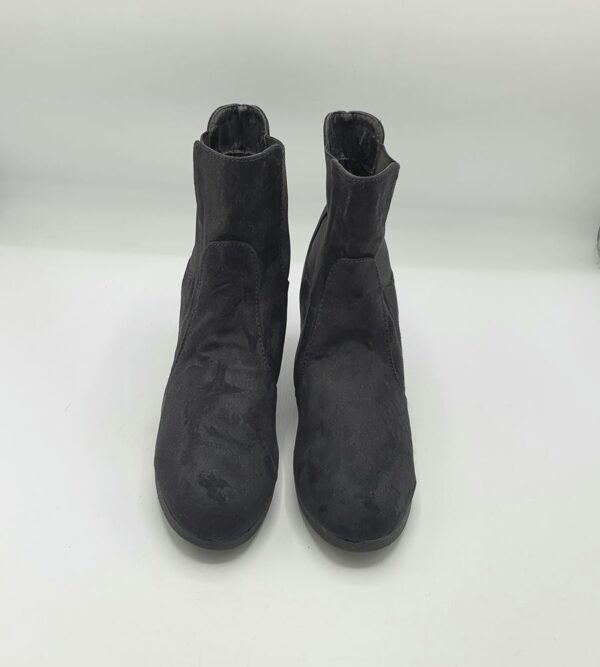 Botine dama Graceland 38 material textil , negru - imagine 2