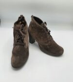 Botine  dama  Gabor 37,5 piele intoarsa , maro