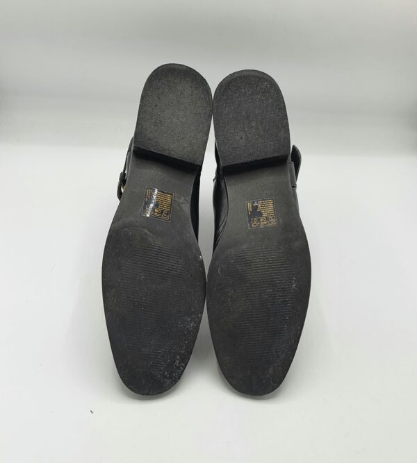 Botine dama  Faith 39 imitatie de piele , piele , negru - imagine 4