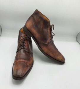 Ghete barbati Cordwainer 44 piele , maro