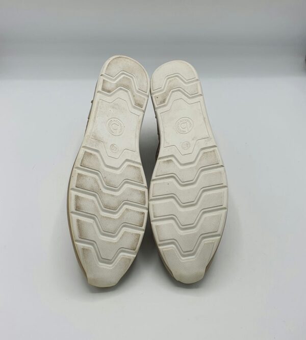 Adidasi dama imitatie piele Bugatti marimea 40, bej - imagine 3