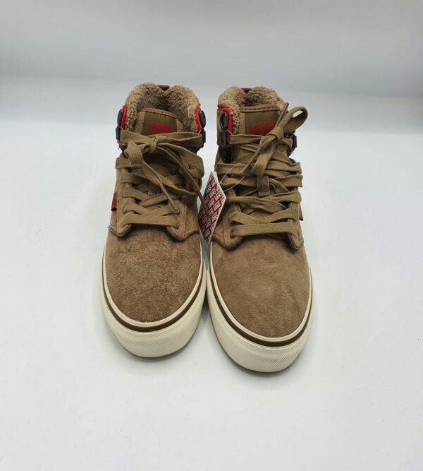 Ghete  dama  Vans 36.5 piele intoarsa , maro (imblanite) - imagine 2
