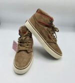 Ghete  dama  Vans 36.5 piele intoarsa , maro (imblanite)
