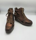 Ghete dama Tamaris 40 imitatie de piele , material textil , maro