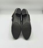 Botine  dama S 'Oliver 38 imitatie de piele , material textil , negru - imagine 3