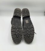 Ghete  dama 40 imitatie de piele , negru gri - imagine 3