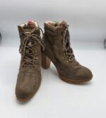 Botine  dama Hailys 40 material textil , maro