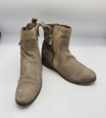 Botine  dama 39 imitatie de piele  , piele , maro